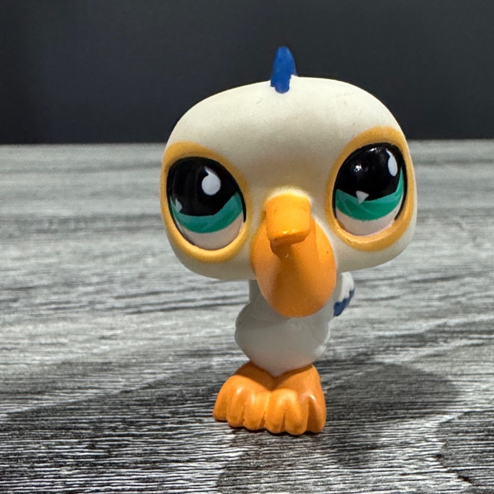Littlest Pet Shop | #517: White Pelican Bird (2007) - Collectible Toy Figure